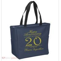 Happy Anniversary 20 Years Together Tote Bag thumb 2
