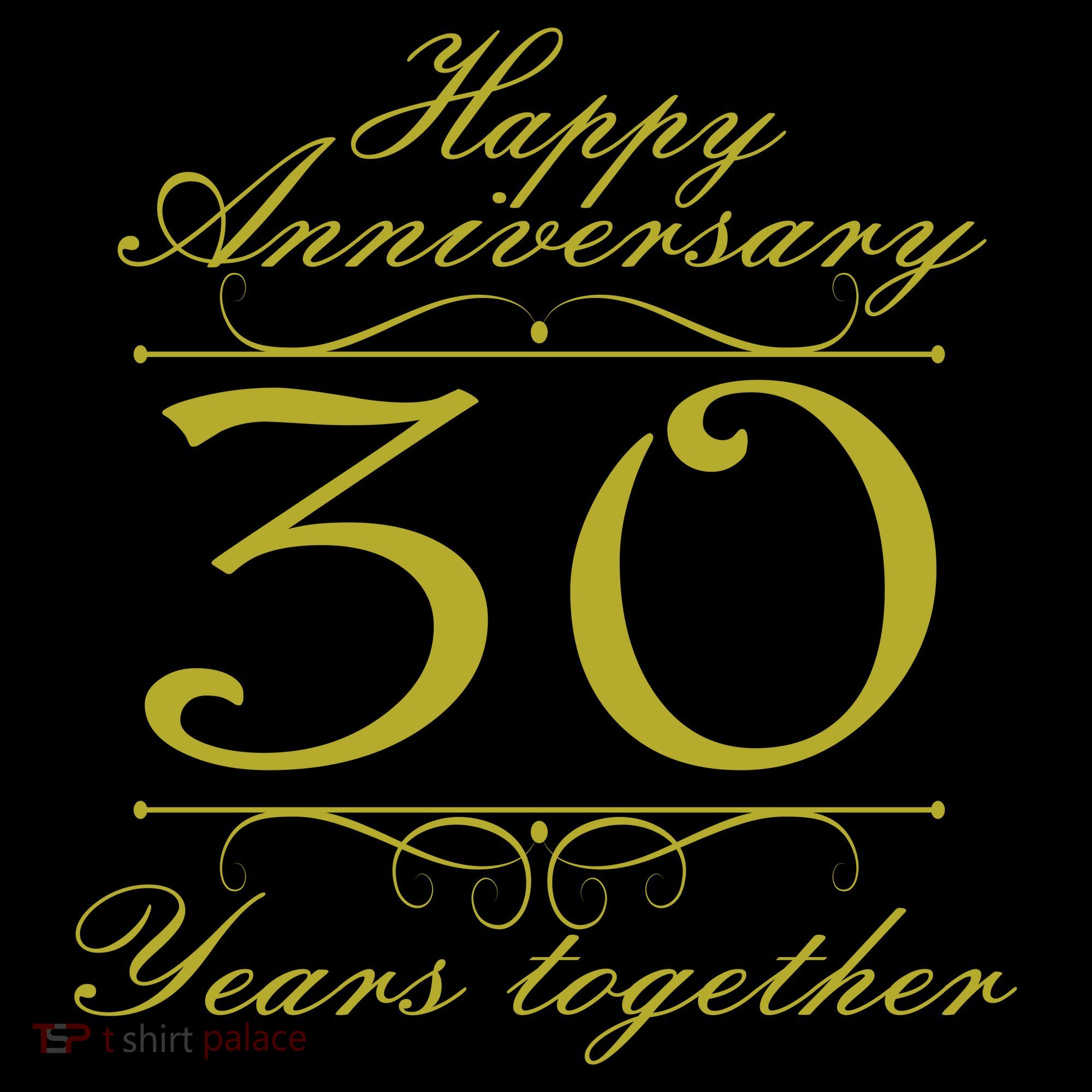 Happy Anniversary 30 Years Together Bucket Hat