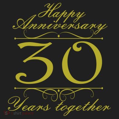 Happy Anniversary 30 Years Together Beanie