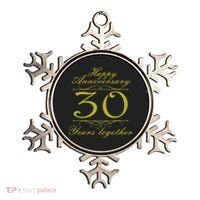 Happy Anniversary 30 Years Together Ornament thumb 0