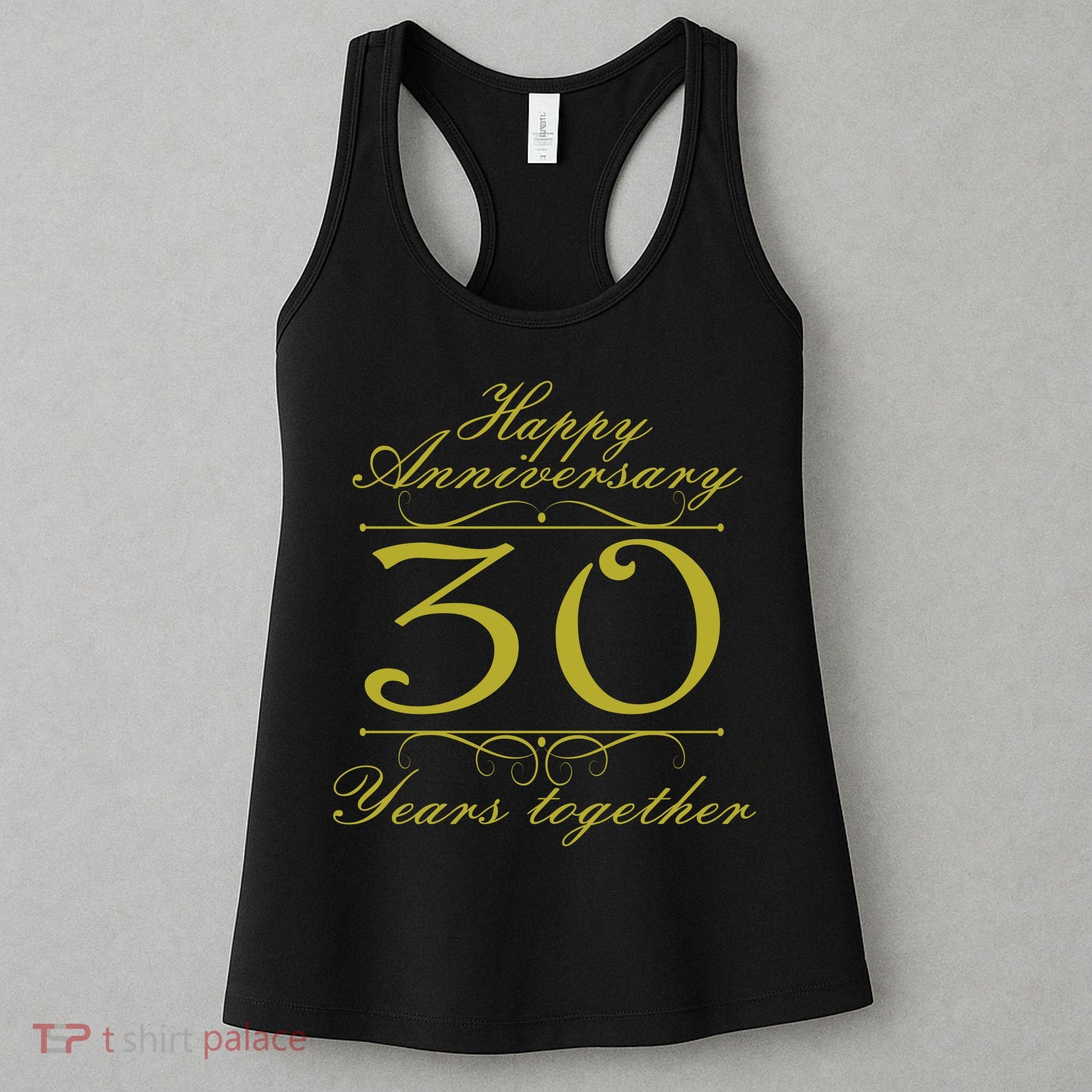 Happy Anniversary 30 Years Together Women's Tank Top