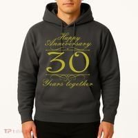 Happy Anniversary 30 Years Together Hoodie thumb 2