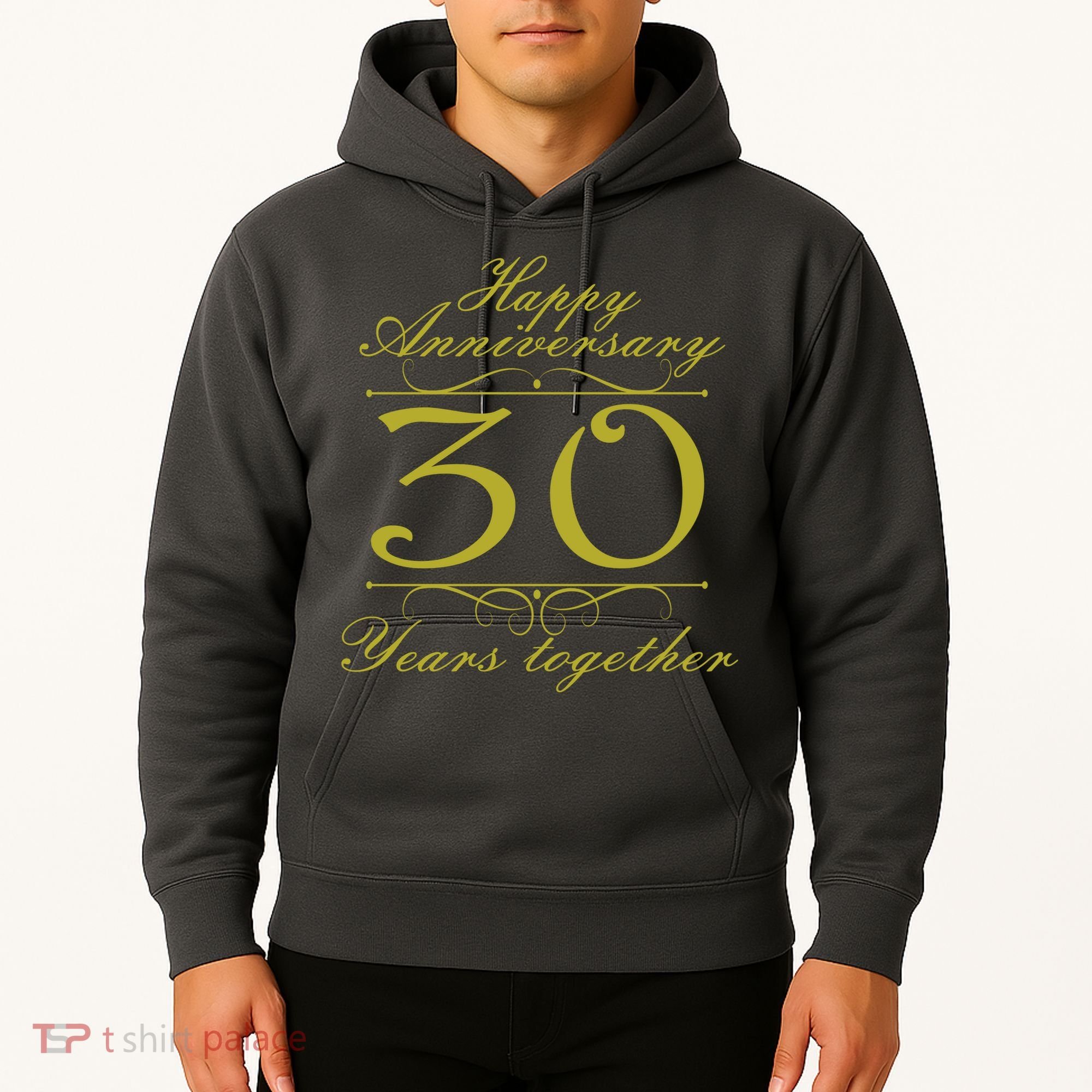 Happy Anniversary 30 Years Together Hoodie