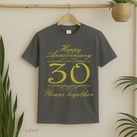 Happy Anniversary 30 Years Together T-Shirt thumb 2