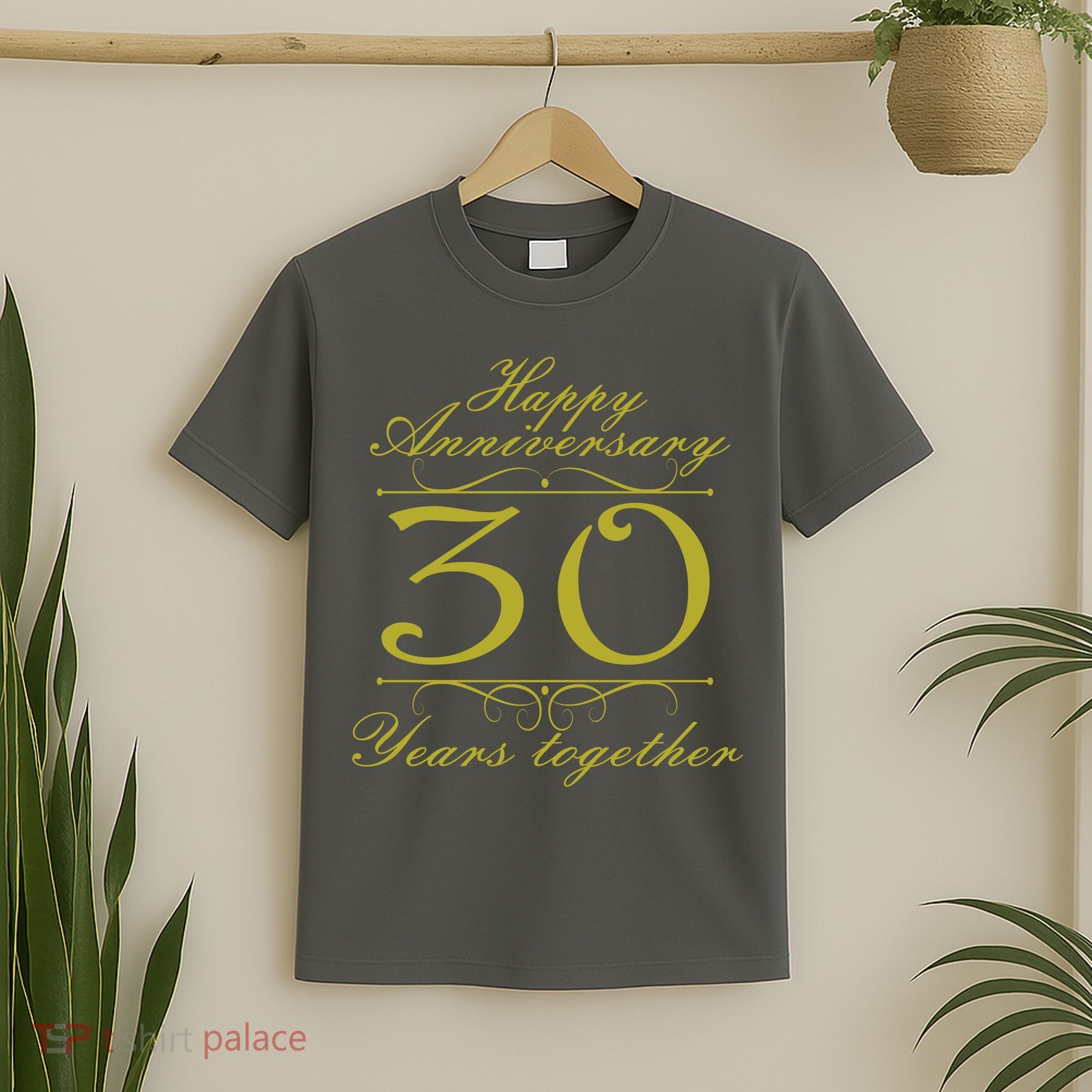Happy Anniversary 30 Years Together T-Shirt