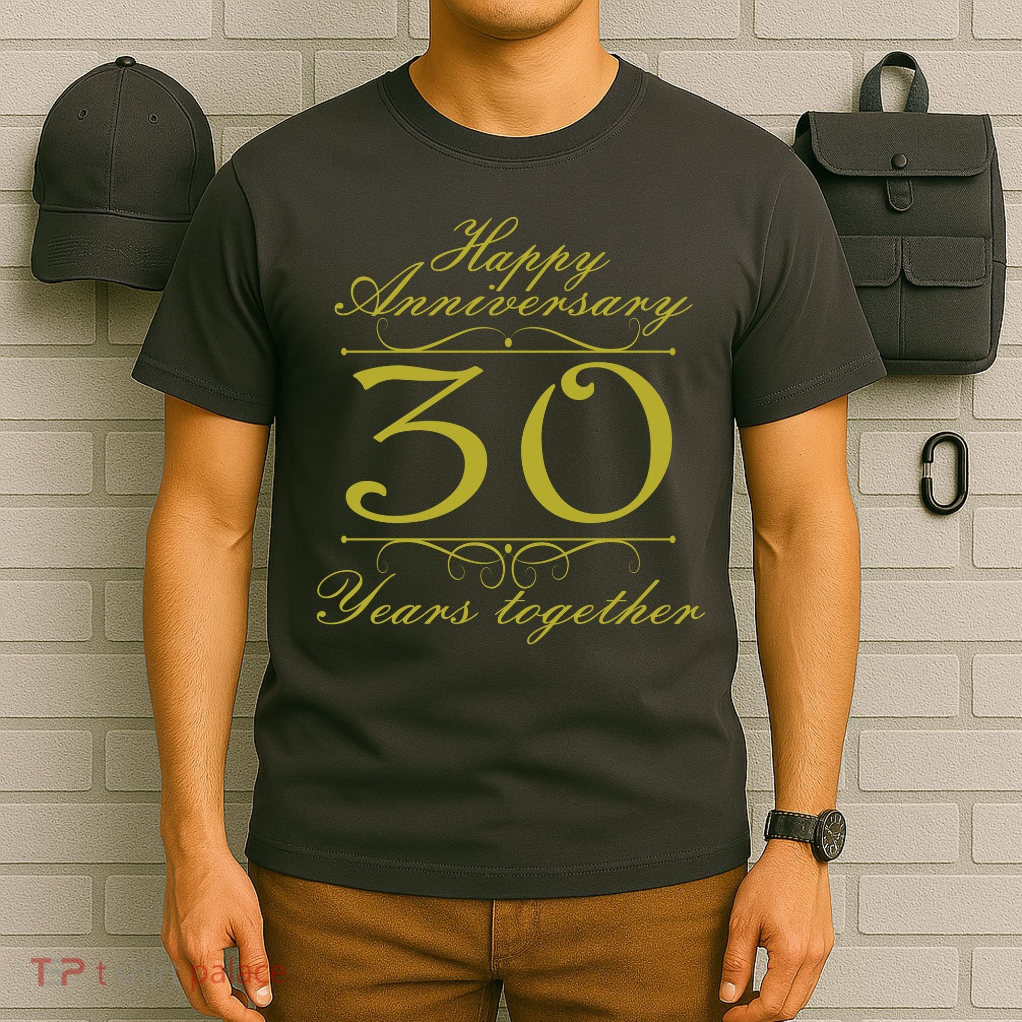 Happy Anniversary 30 Years Together T-Shirt