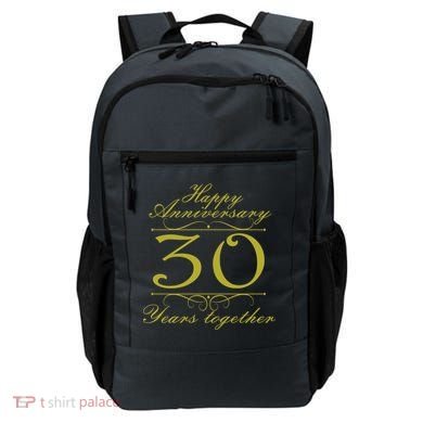 Happy Anniversary 30 Years Together Backpack