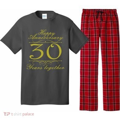 Happy Anniversary 30 Years Together Pajama Set