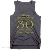 Happy Anniversary 30 Years Together Tank Top thumb 0
