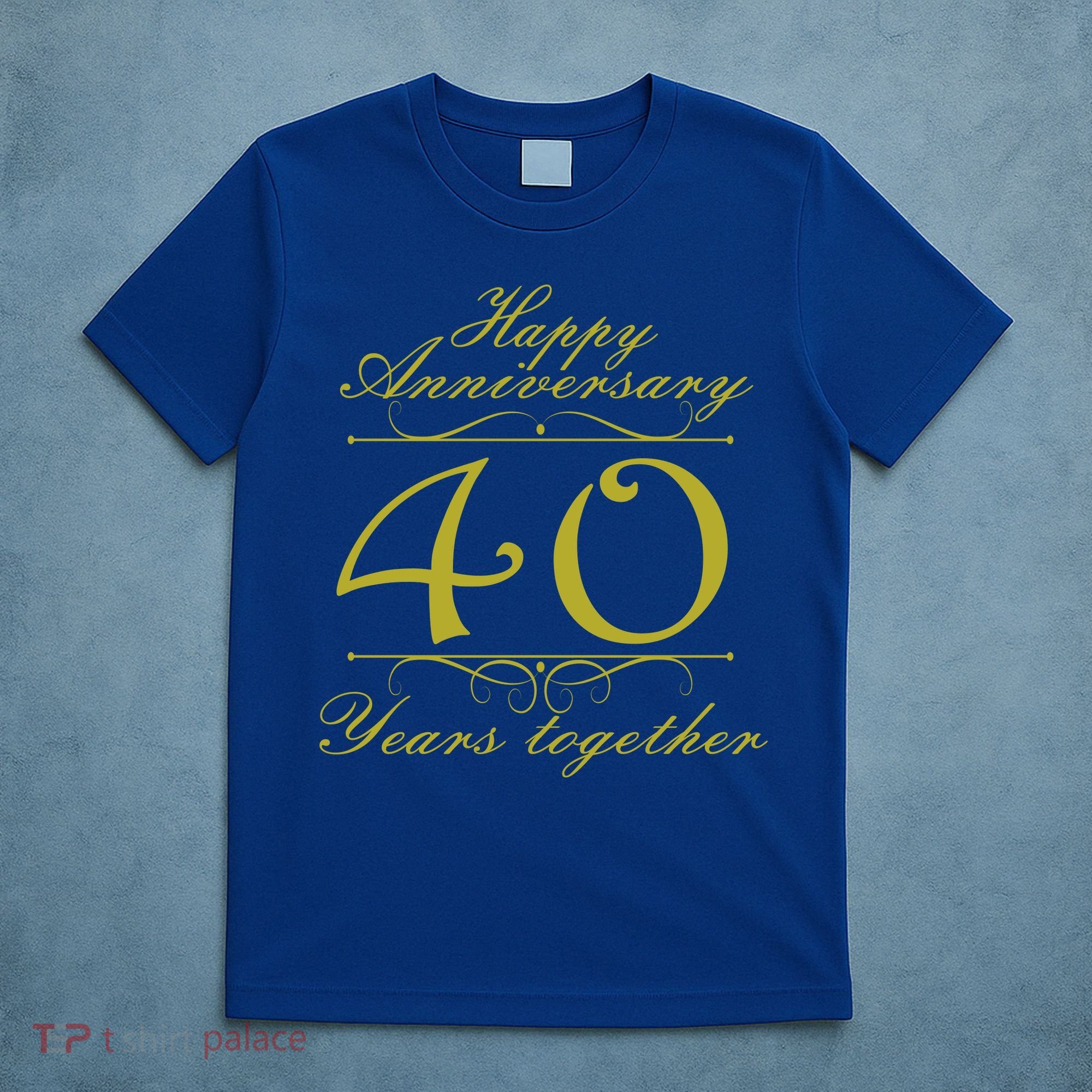Happy Anniversary 40 Years Together T-Shirt
