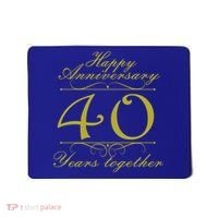 Happy Anniversary 40 Years Together Mousepad thumb 0