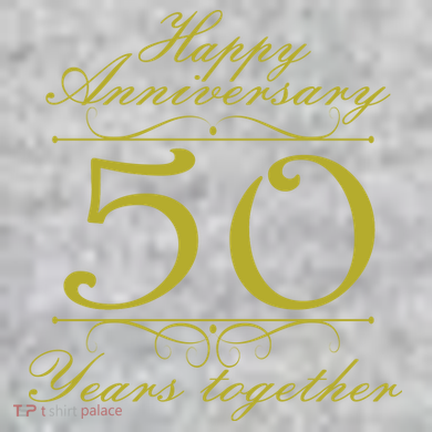 Happy Anniversary 50 Years Together The Baniff Cuffed Pom Beanie