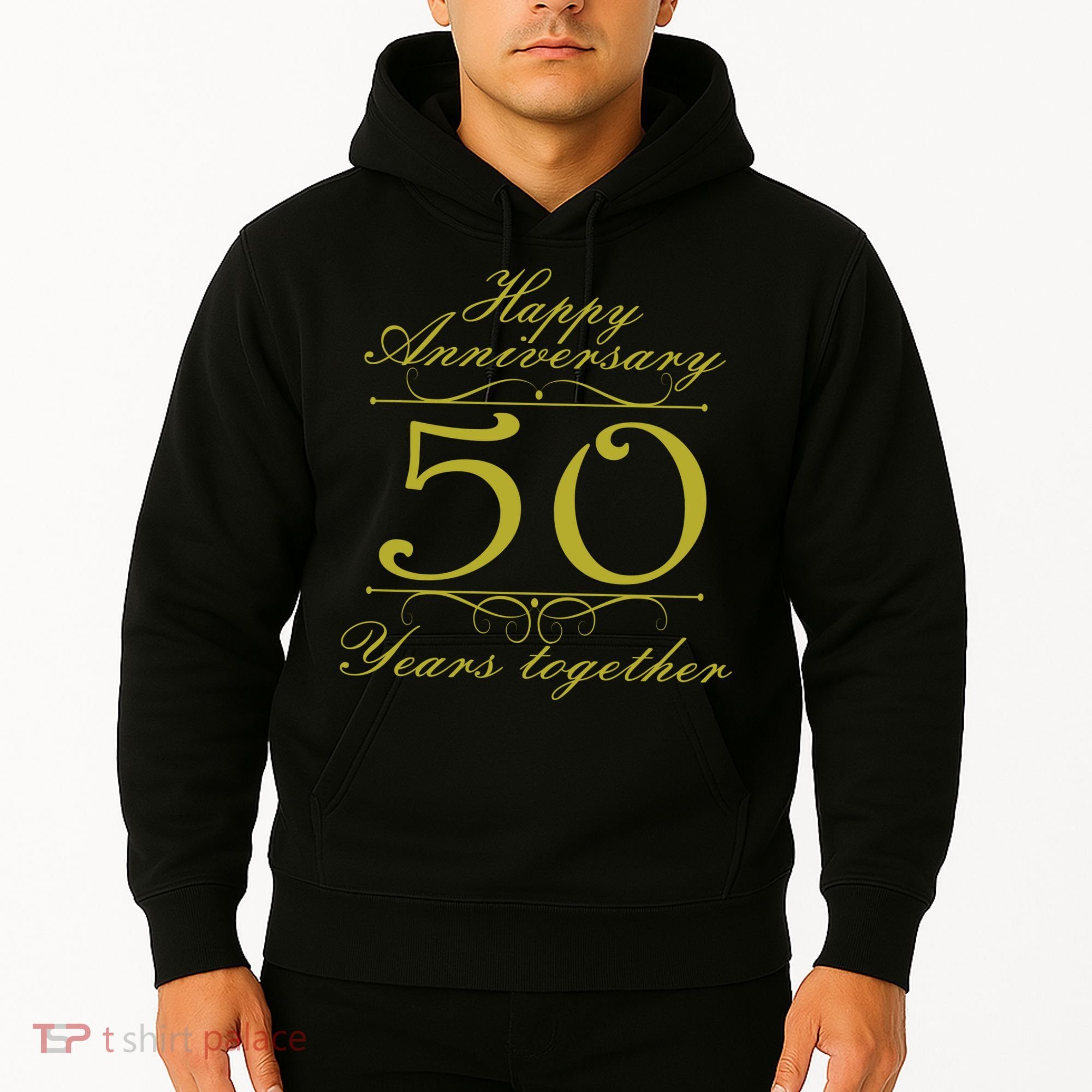 Happy Anniversary 50 Years Together Hoodie