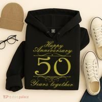 Happy Anniversary 50 Years Together Hoodie thumb 4