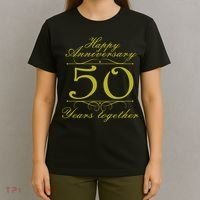 Happy Anniversary 50 Years Together T-Shirt thumb 4