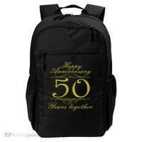 Happy Anniversary 50 Years Together Backpack thumb 0