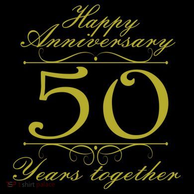 Happy Anniversary 50 Years Together Coffee Mug