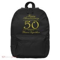 Happy Anniversary 50 Years Together 16 in Basic Backpack thumb 0