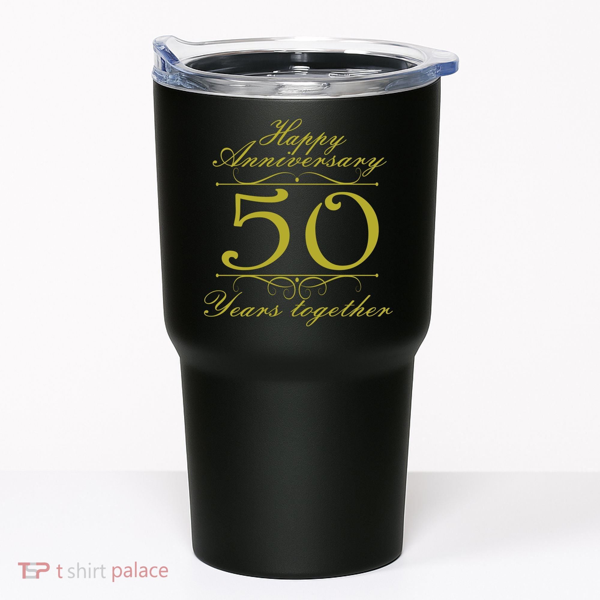 Happy Anniversary 50 Years Together Tumbler