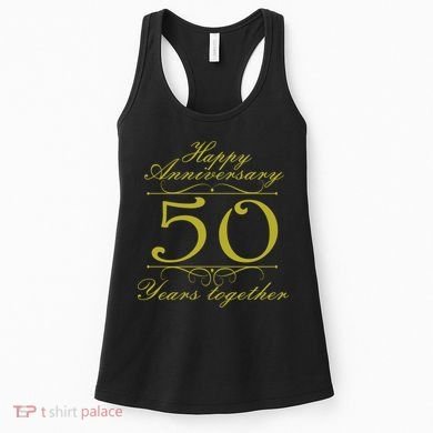 Happy Anniversary 50 Years Together Women's Tank Top