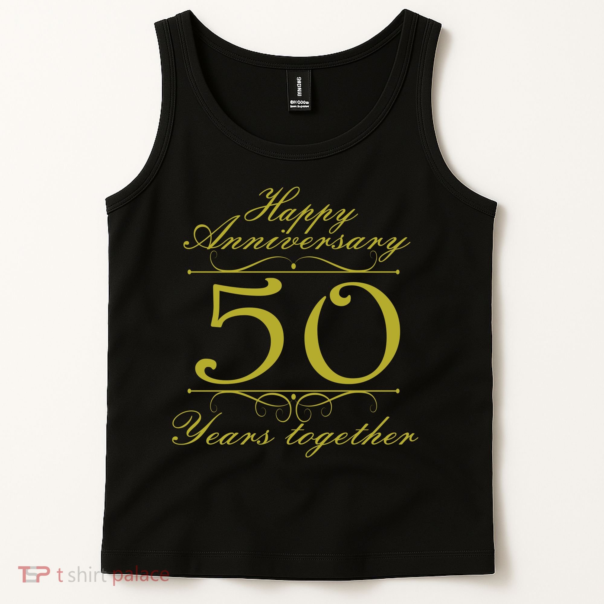 Happy Anniversary 50 Years Together Tank Top