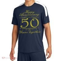 Happy Anniversary 50 Years Together Sport-Tek Competitor United Soccer Jersey thumb 0