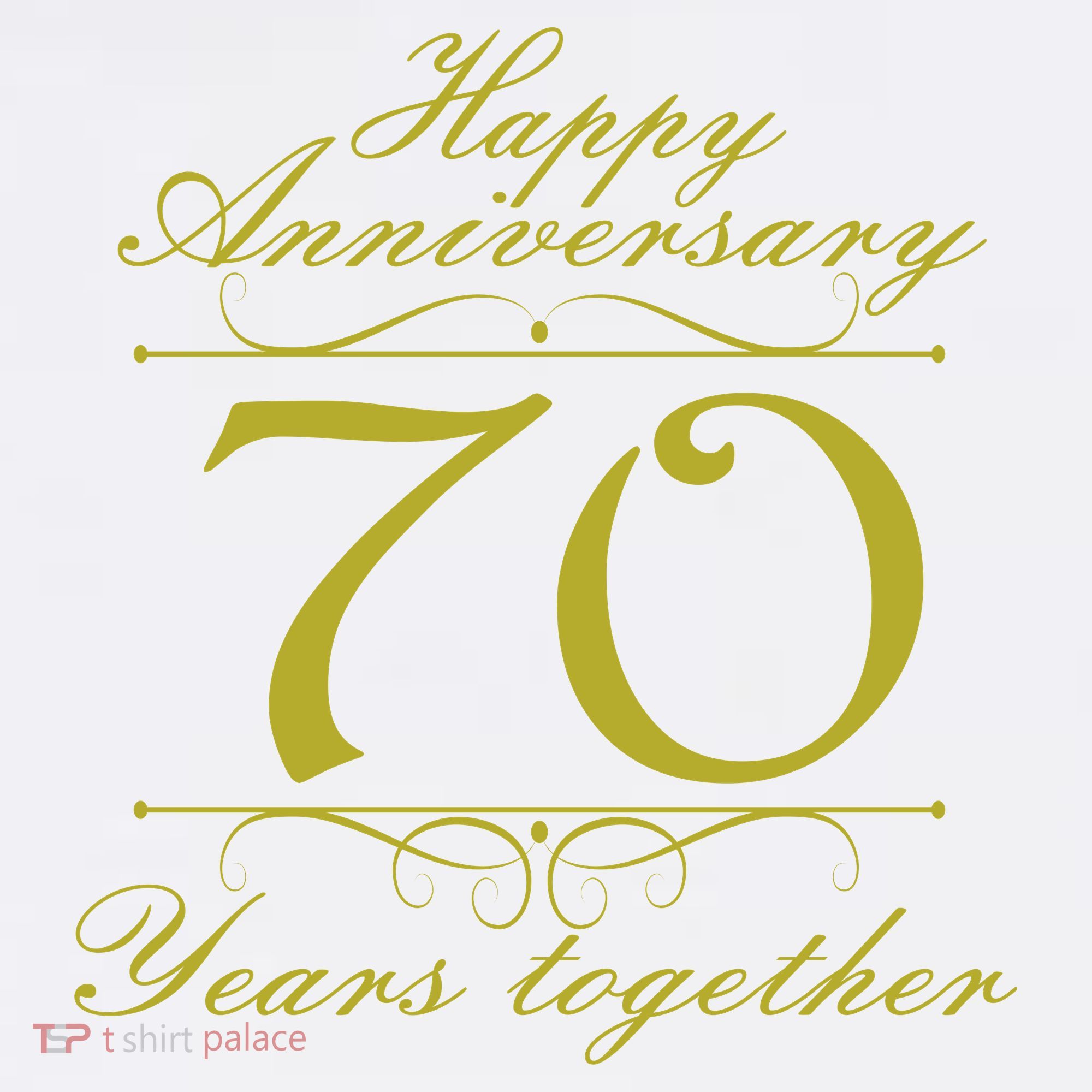 Happy Anniversary 70 Years Together Bucket Hat