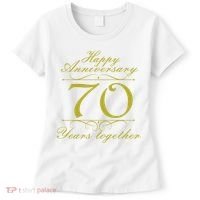 Happy Anniversary 70 Years Together Women's T-Shirt thumb 0