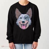 Happy Australian Cattle Dog  Women's Sweatshirt thumb 0