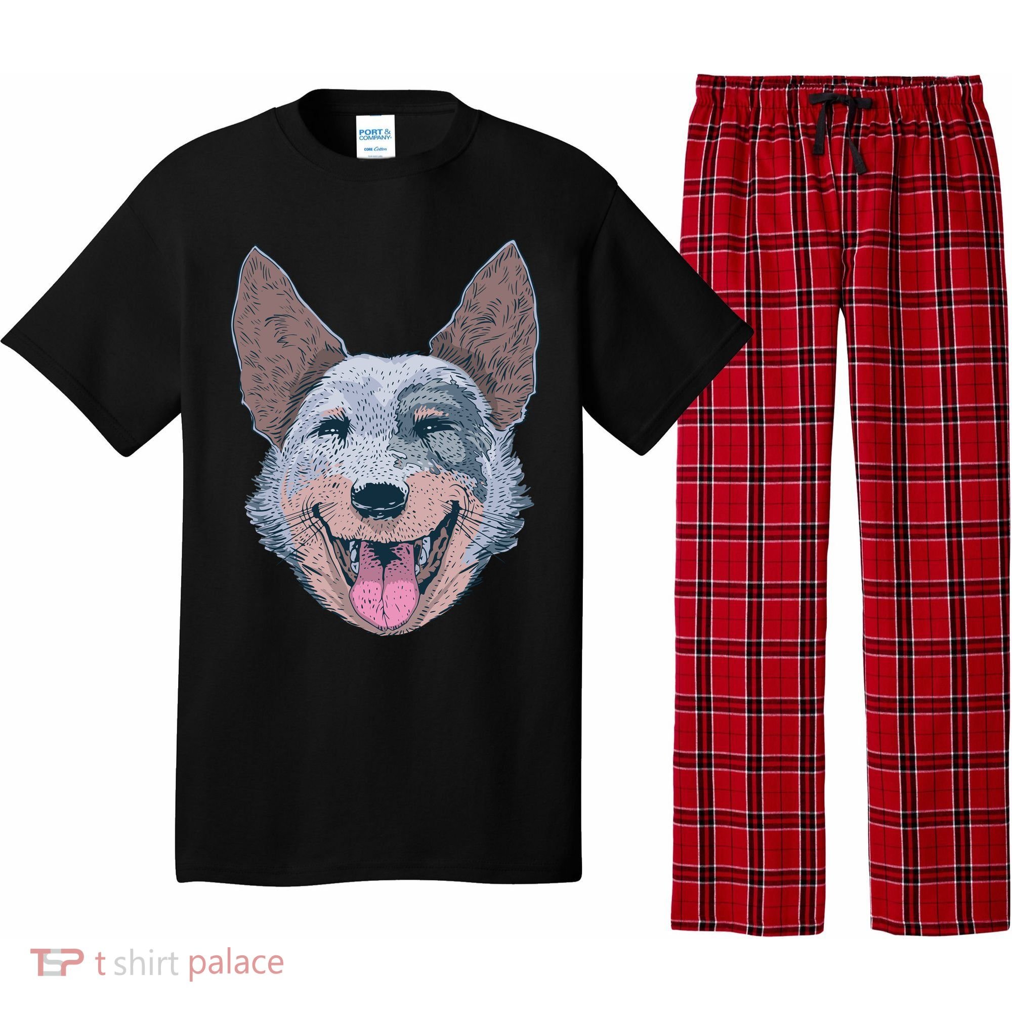 Happy Australian Cattle Dog  Pajama Set