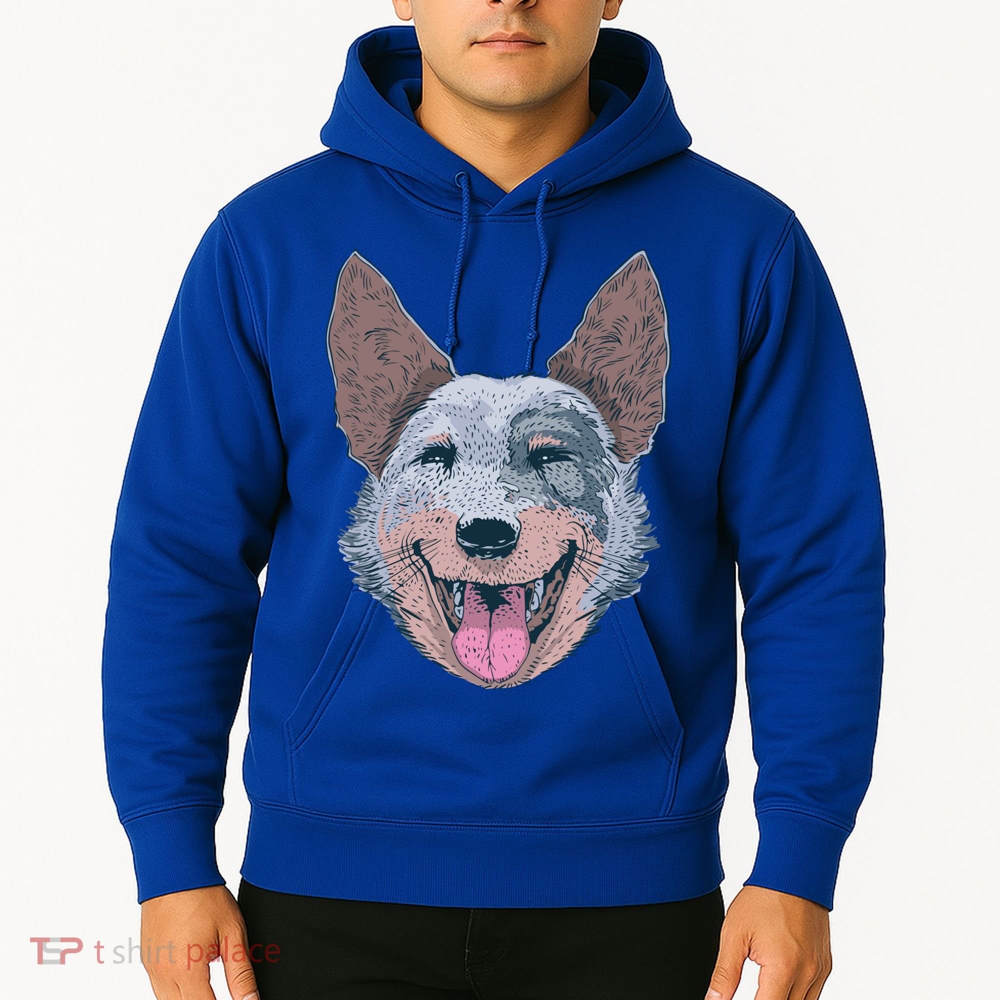Happy Australian Cattle Dog  Hoodie