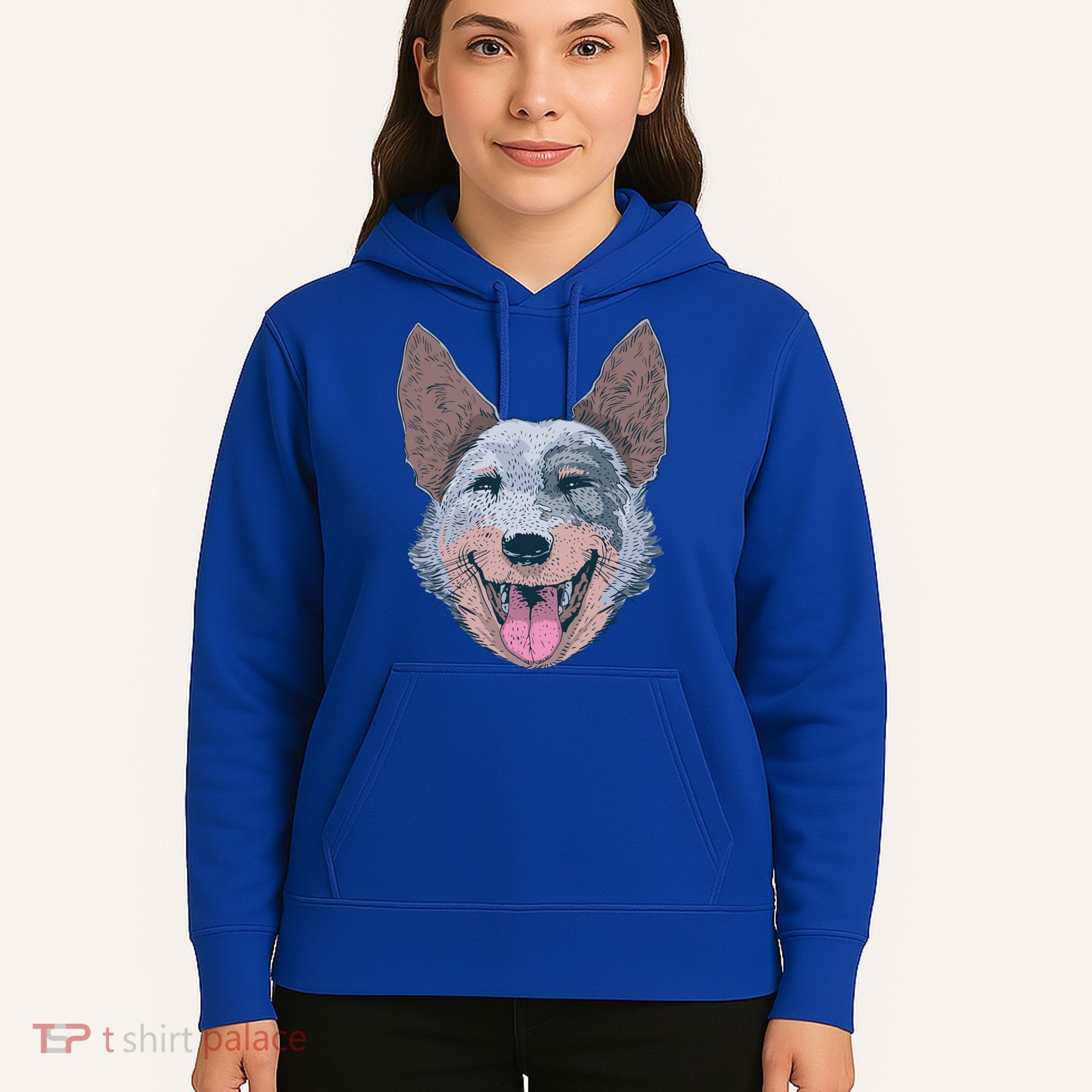 Happy Australian Cattle Dog  Hoodie
