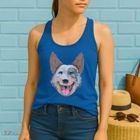 Happy Australian Cattle Dog  Women's Tank Top thumb 2