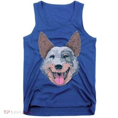 Happy Australian Cattle Dog  Tank Top