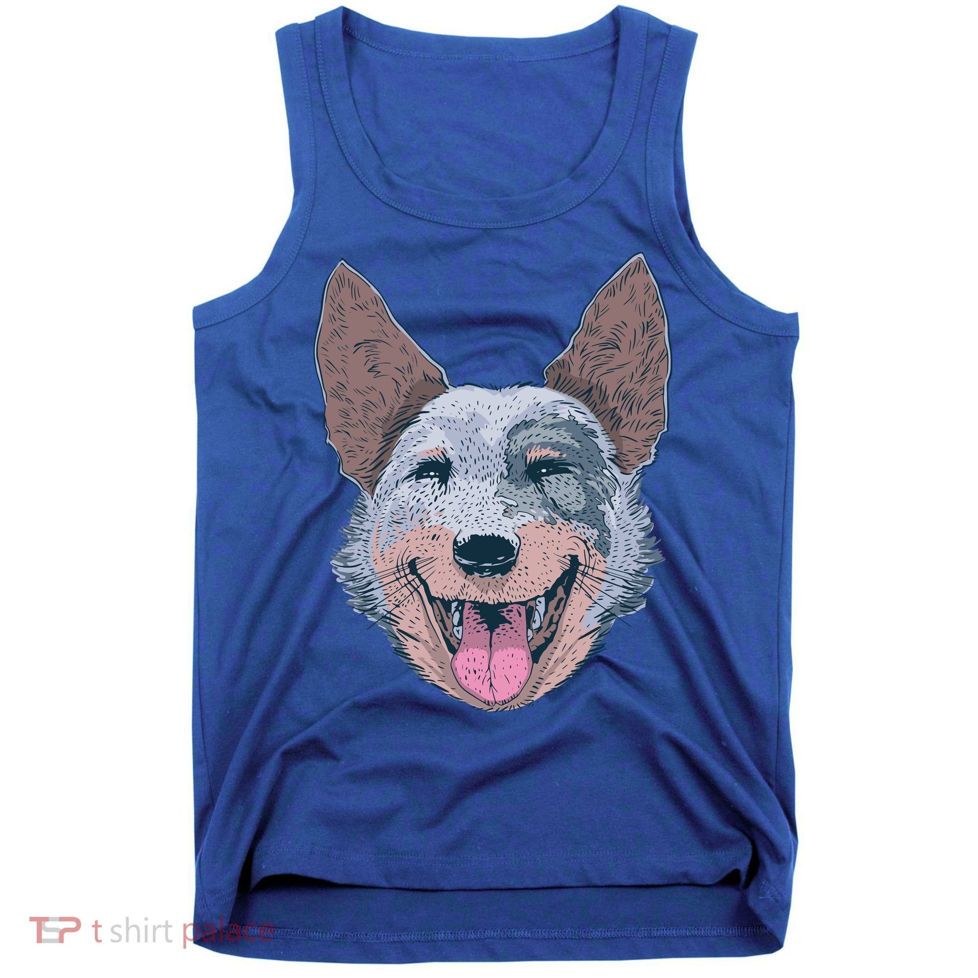 Happy Australian Cattle Dog  Tank Top