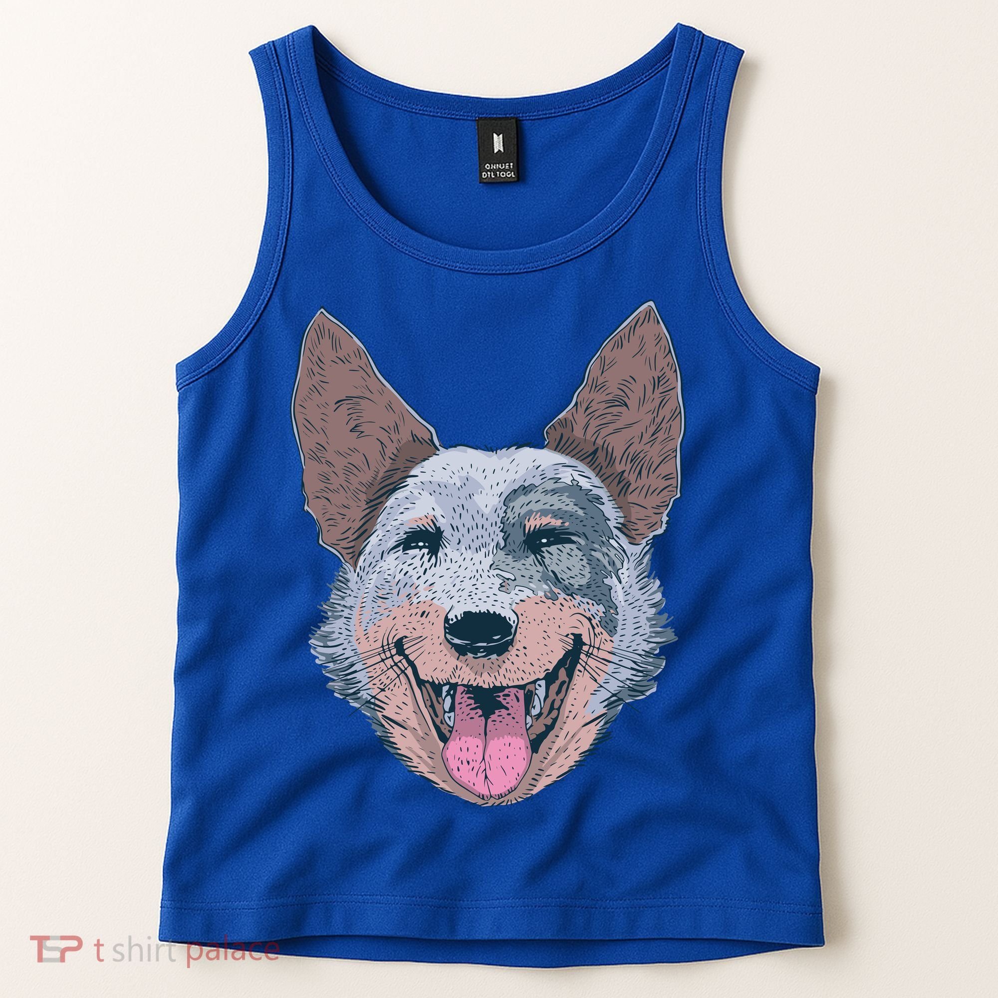 Happy Australian Cattle Dog  Tank Top