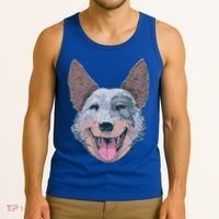 Happy Australian Cattle Dog  Tank Top thumb 3