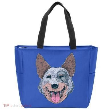 Happy Australian Cattle Dog  Tote Bag
