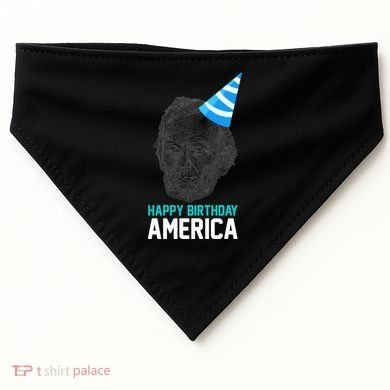 Happy Birthday America USA-Made Doggie Bandana