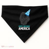 Happy Birthday America USA-Made Doggie Bandana thumb 0