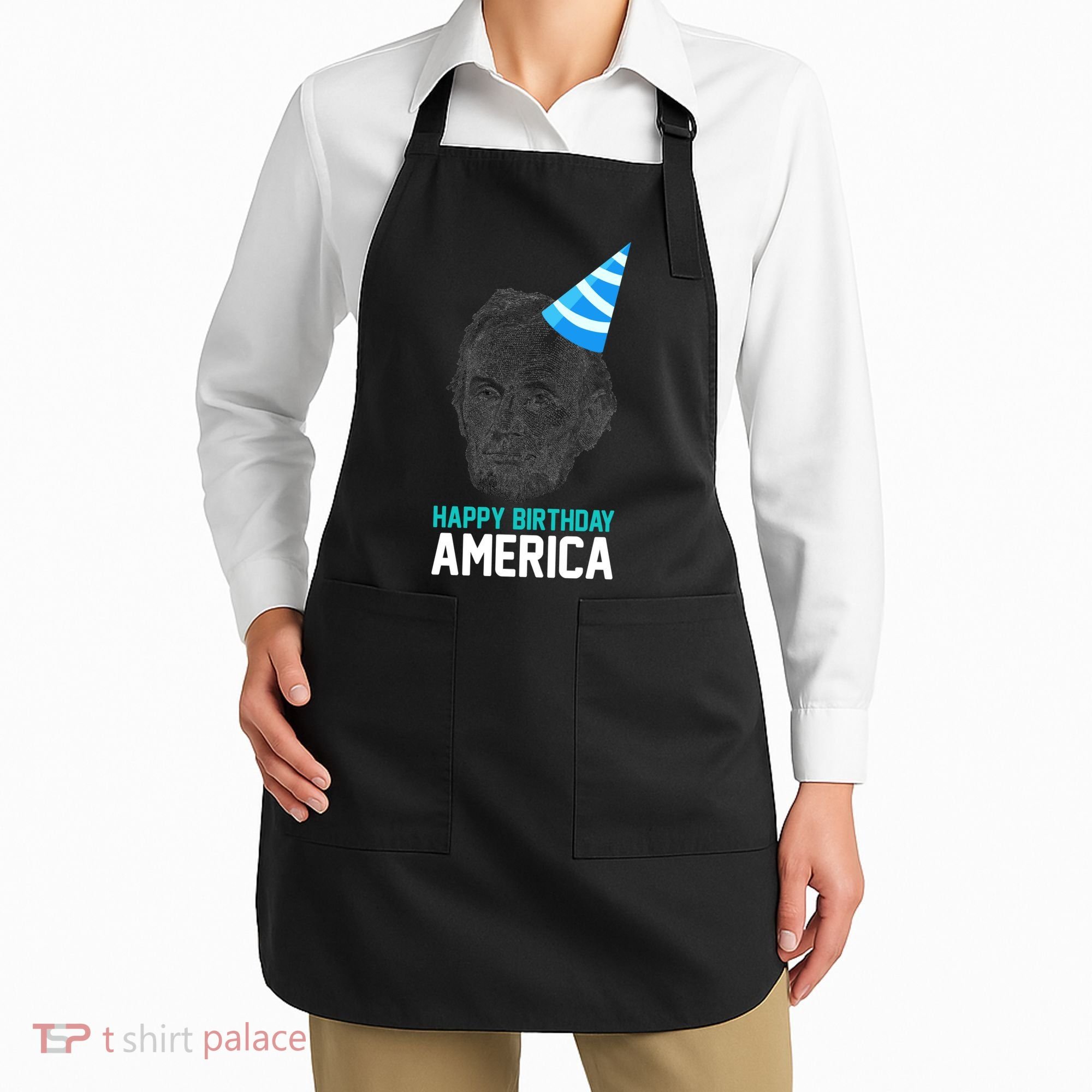 Happy Birthday America Apron