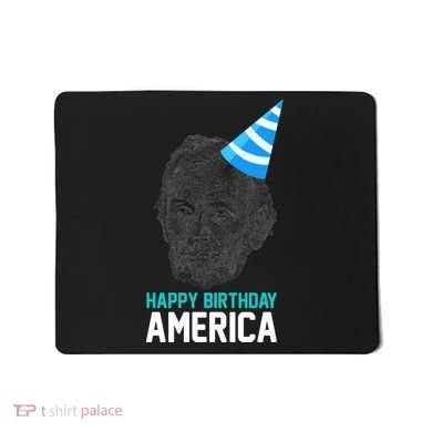 Happy Birthday America Mousepad