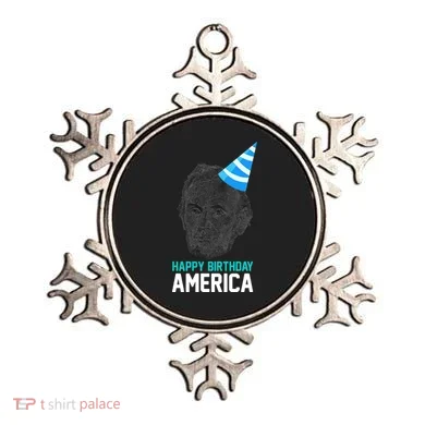 Happy Birthday America Ornament