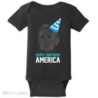 Happy Birthday America Baby Bodysuit thumb 0