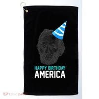 Happy Birthday America Golf Towel thumb 0