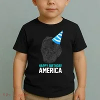 Happy Birthday America Toddler T-Shirt thumb 2