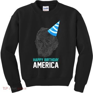 Happy Birthday America Kids Sweatshirt