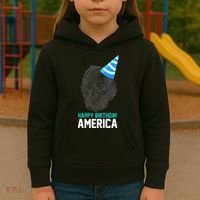Happy Birthday America Kids Hoodie thumb 3