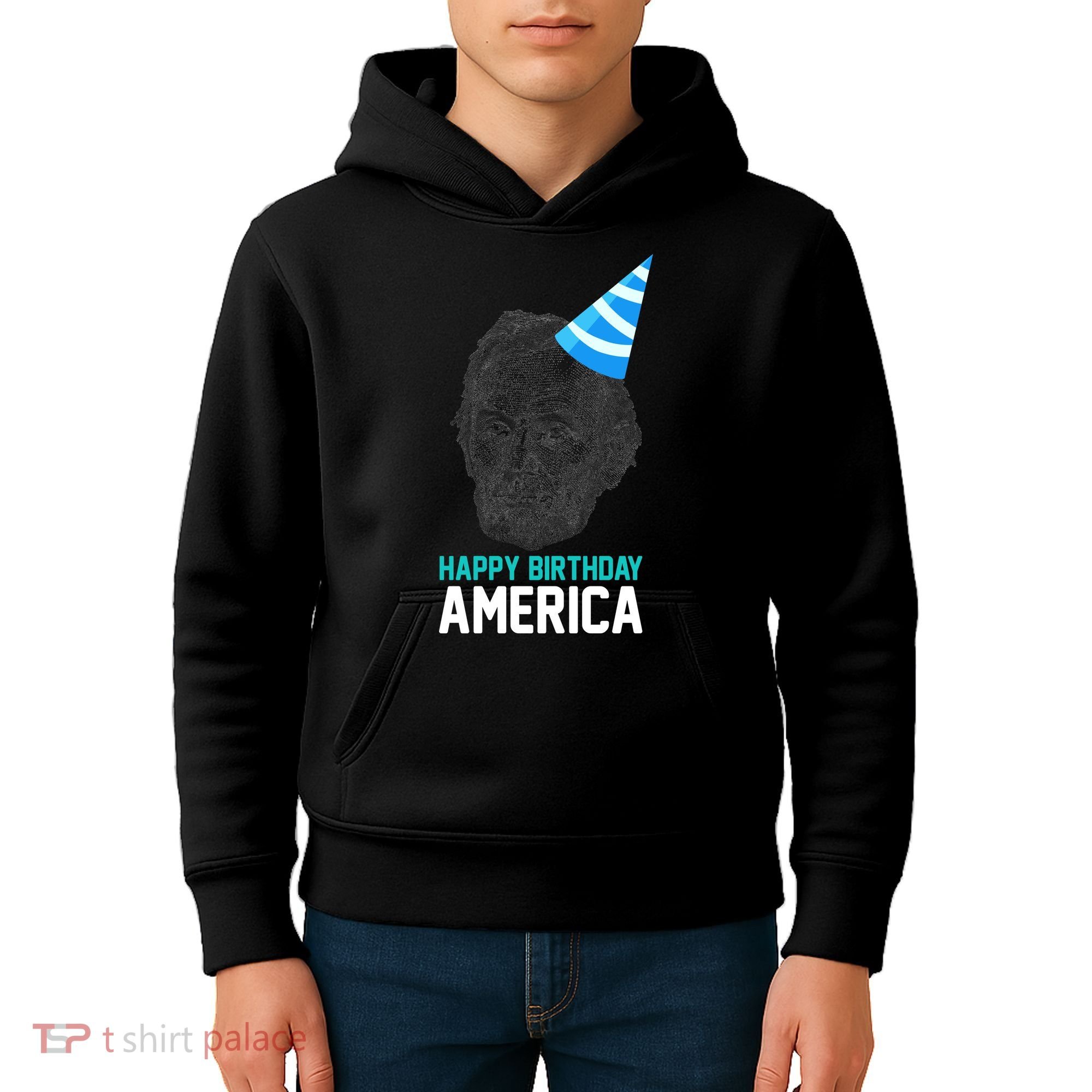 Happy Birthday America Kids Hoodie