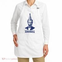 Happy Birthday America Abe Lincoln Apron thumb 2